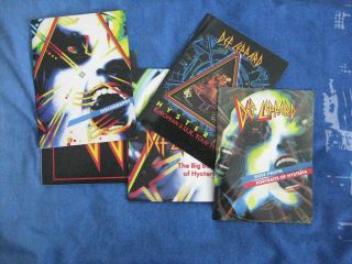 Def Leppard Hysteria Deluxe Limited Edition 7 Disc Box Set 30th Anniv Rare