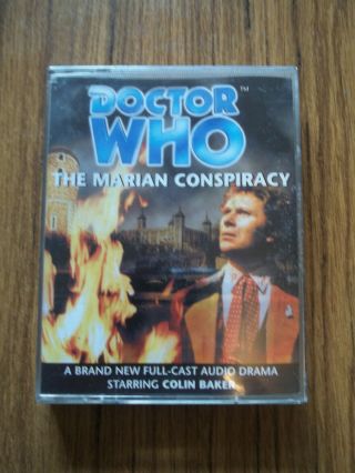 Dr Doctor Who The Marion Conspiracy Big Finish 6 Rare Audio Cassette