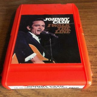 Johnny Cash I Walk The Line Rare 8 Track Tape Late Nite Bargain