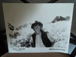 Rare Autographed John Denver Picture