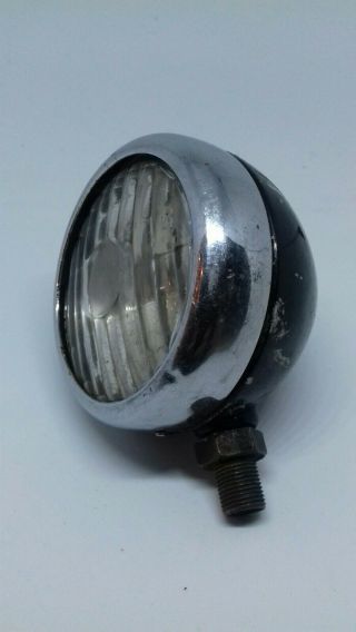 Vintage King Of The Road Cycle Head Light 3inch Very Rare