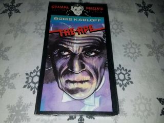 Grampa Presents Boris Karloff The Ape Vhs Rare (grampa Munster) Vintage Horror