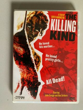 The Killing Kind Rare Us Dvd Cult 70s Curtis Harrington Psycho Horror Classic