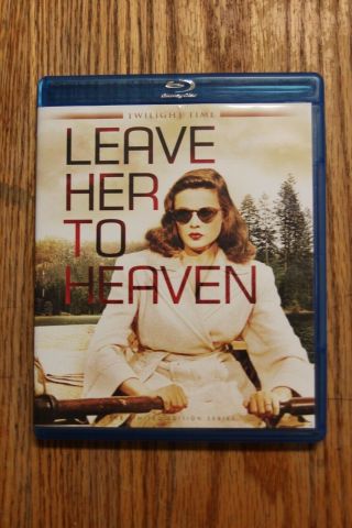 Leave Her To Heaven (1945) Twilight Time Blu - Ray Rare & Out Of Print Oop