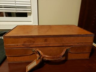 Hartmann Luggage,  Suitcase,  Leather,  Vintage,  Very Rare,