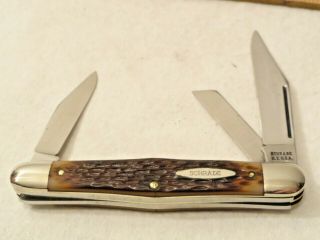 Rare Schrade Whittler Pocket Knife Vintage Antique Folding Pocket Knives