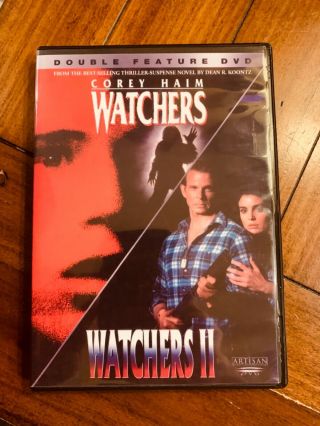 The Watchers 1 And 2 Dvd Rare Movie Htf Mod Scary Halloween Horror Movie