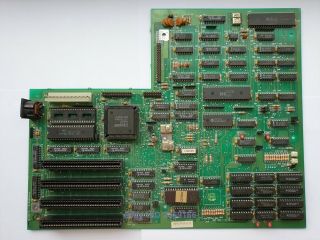 B 190 - D Xt Motherboard,  Nec V20 Cpu 8088 Clone W/ Int.  Controller,  Ram Isa Rare