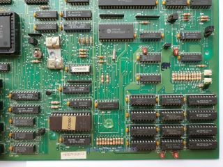 B 190 - D XT motherboard,  NEC V20 CPU 8088 clone w/ int.  controller,  Ram ISA Rare 4