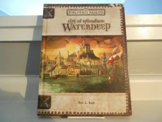 Dungeons And Dragons City Of Splendors: Waterdeep Forgotten Realms 3.  5 Rare Nr