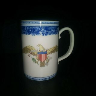 Mottahedeh Eagle Shield E Pluribus Unum Coffee Mug Cup Vhtf Rare