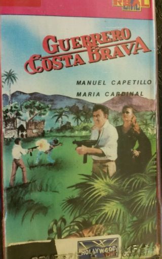 Guerrero Costa Brava.  Manuel Capetillo,  Maria Cardinal.  Rare Spanish Video