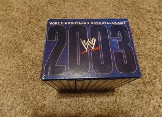 WWE 2003 BOX SET PPV DVD Rare OOP WWF 3