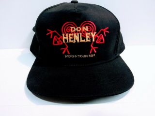 Don Henley World Tour 1991 Truckers Hat Rare