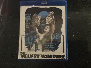 Scream Factory The Velvet Vampire Rare Oop.  Limited To 1,  000 Bluray