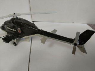 1984 ERTL Large Scale AIRWOLF HELICOPTER DIECAST RARE 3