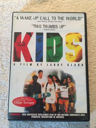 Kids (1995,  Dvd) Chloe Sevigny,  Larry Clark,  Harmony Korine Oop Rare