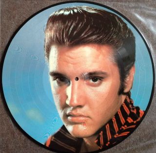 Elvis Presley Teddy Bear Rare Picture Disc Vinyl LP,  Denmark 1984 2