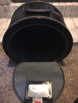 Rare Vintage AMF Black Round Bowling Ball Bag Case 3