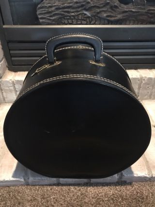 Rare Vintage AMF Black Round Bowling Ball Bag Case 6