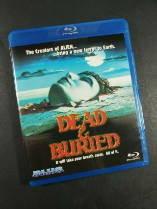 Dead And Buried (blu - Ray Disc,  2009) Classic Cult Horror Zombie Dead Rare Oop