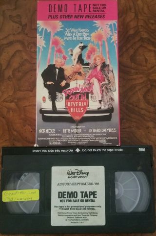 Walt Disney / Touchstone Pictures RARE 1986 Demo Tape Good Bette Midler 3