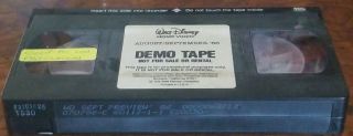 Walt Disney / Touchstone Pictures RARE 1986 Demo Tape Good Bette Midler 5