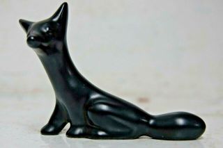 Very Stylised Fox Figure Hornsea Ulrome Marion Campbell - Rare