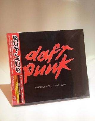 Daft Punk  Musique Vol.  Special Edition Cd＋dvd  Japan Rare Sample