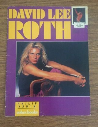 Rare - David Lee Roth 1985 Robus Books Ex Van Halen Front Man