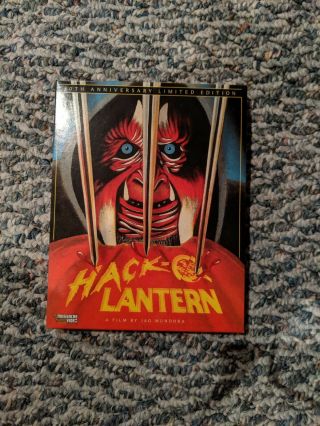 Hack - O - Lantern Blu Ray Limited Edition Massacre Video W/ Slipcover Oop Rare