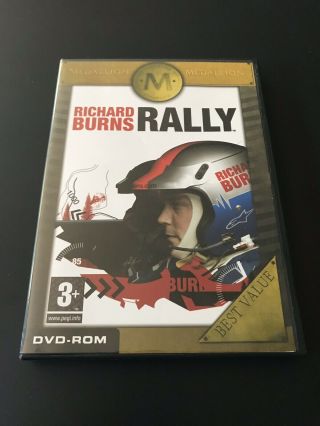 Pc Game Richard Burns Rally (pc) Medallion Edition (limited Edition) Rare