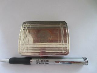Rare Celtic Fc Lisbon 40th Anniversary Pen & Silver Style Gift Box