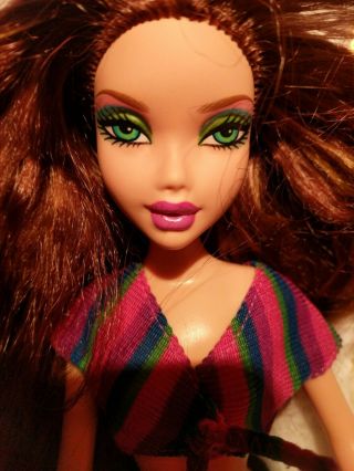 Barbie My Scene Juicy Bling Chelsea Doll Long Auburn Red Hair Rare