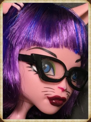 Monster High Doll RARE CAM Create A Monster Werecat Cat w/ Clothes,  Shoes,  Wig 5