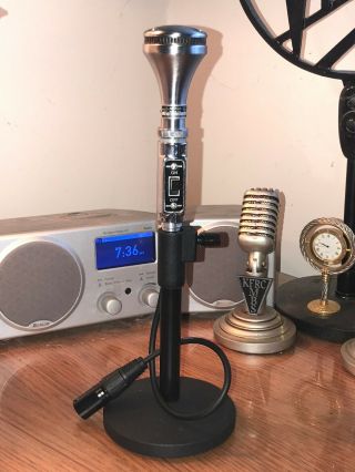 Rare 1950 ' s ASTATIC DK1S Microphone - 100 with cable & stand 2