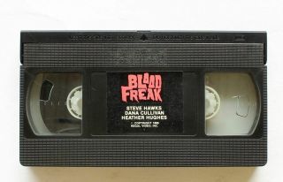 BLOOD FREAK REGAL VIDEO VHS Big Box Clamshell Drugged out 70 ' s Horror RARE 3