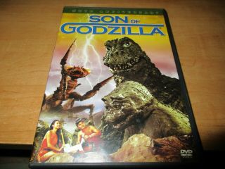 Son Of Godzilla (dvd,  2004) Oop Rare W/ Insert Authentic Region 1 Dvd