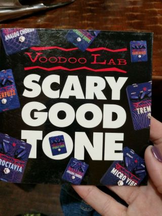 Voodoo Lab - Pedal Demo Cd Guitar Multi Effects By Blues Saraceno Rare 2004