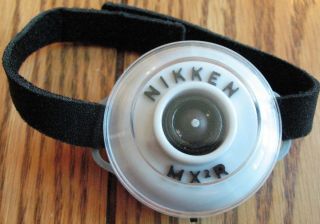 Rare Nikken Biaxial Mini Magnetic Rotation Mx2r With Strap