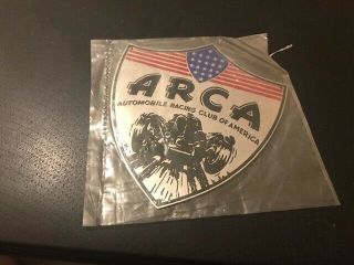 Automobile Racing Club Of America - - - Arca - - - Car Badge - - - Very Rare
