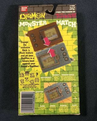Bandai Digimon Tamagotchi 1997 Gray Blue Rare 1850 4