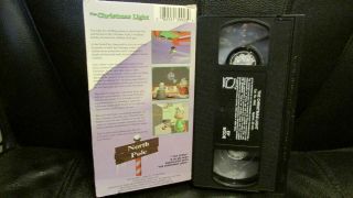 THE CHRISTMAS LIGHT VHS 1995 RARE OOP SIMITAR COMPUTER ANIMATED KIDS MOVIE TAPE 2