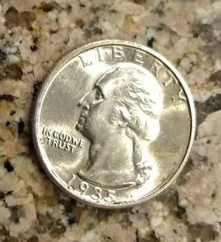 Rare 1935 S Washington Silver Quarter 25c Coin Key Date Sharp No/res