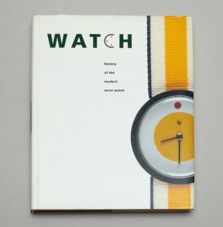 Watch : History Of The Modern Wrist Watch Book By Pieter Doensen Huge Rare