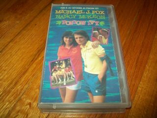 Poison Ivy Vhs Very Rare Michael J.  Fox Stars Great Film