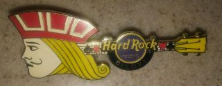 Hard Rock Cafe Biloxi Guitar Pin Rare Le
