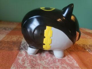BATMAN DC COMICS Ceramic Coin Piggy Bank Very Rare 2