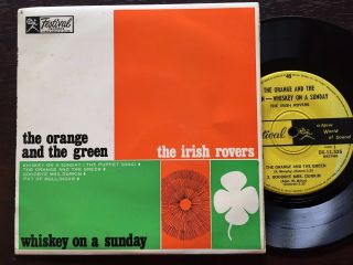 The Irish Rovers - - The Orange & The Green - - Rare 1968 Australian Only Ep