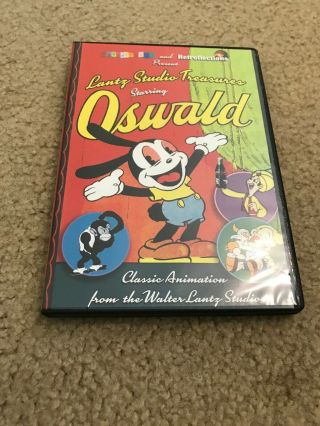 Lantz Studio Treasures Starring Oswald Dvd - Very Rare - Thunderbean Animation